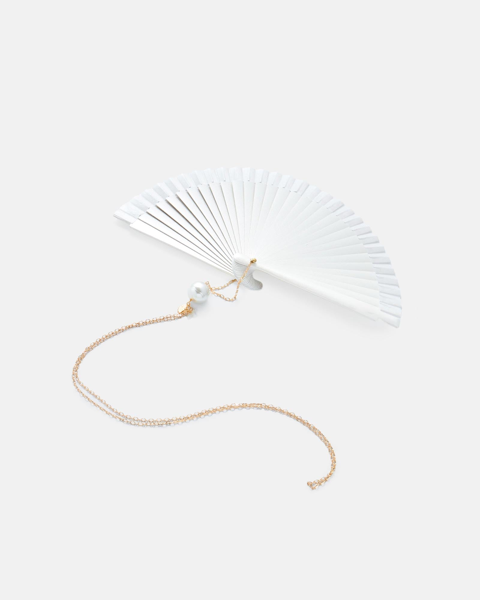 ABANICO PERLON WHITE