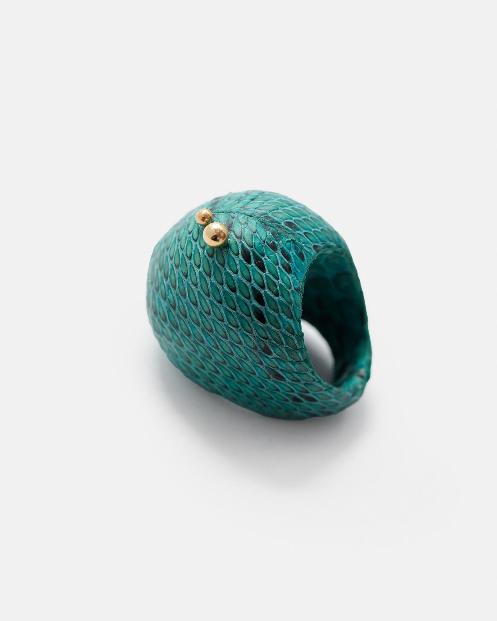 ANILLO GRETA. GREEN