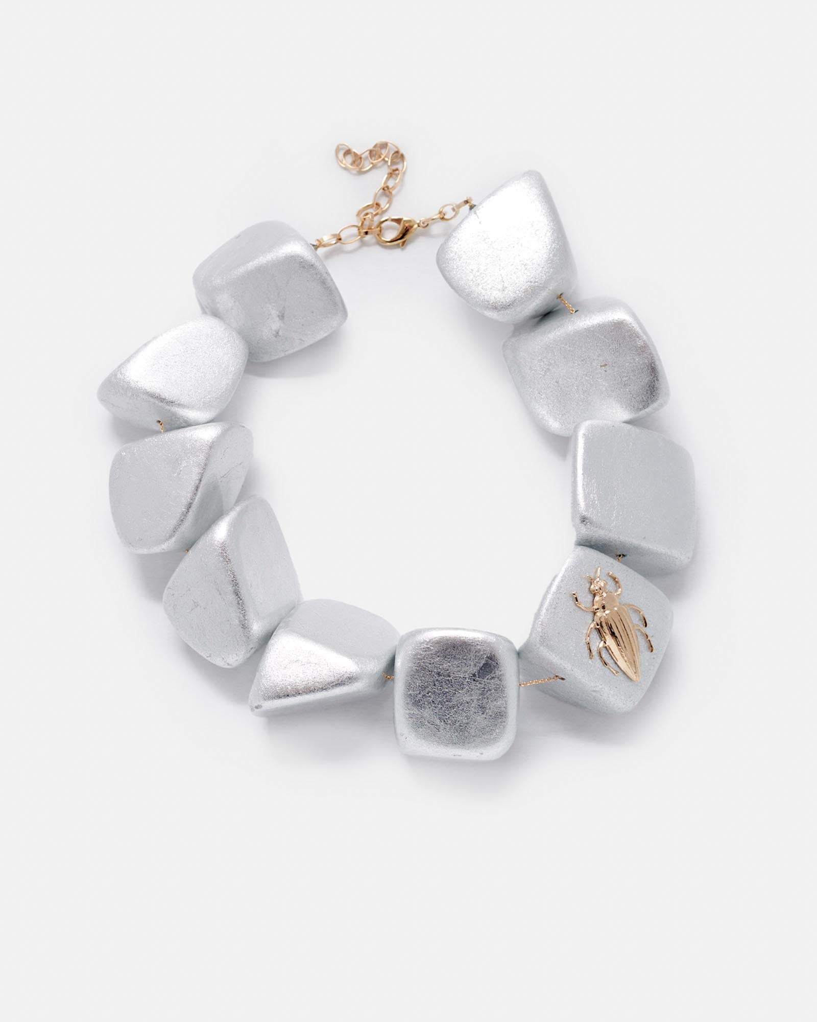 COLLAR PETRA SILVER