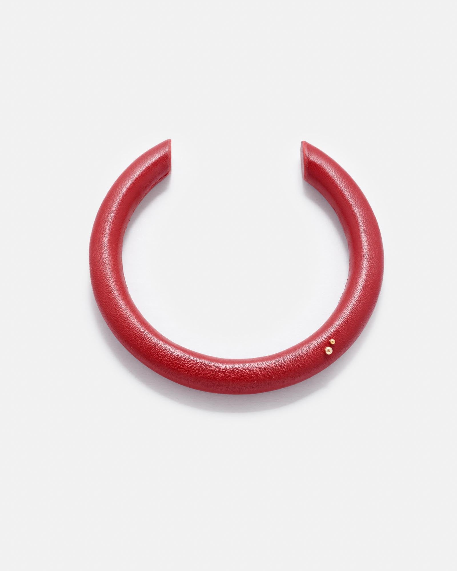 COLLAR GRETA. BURGUNDY