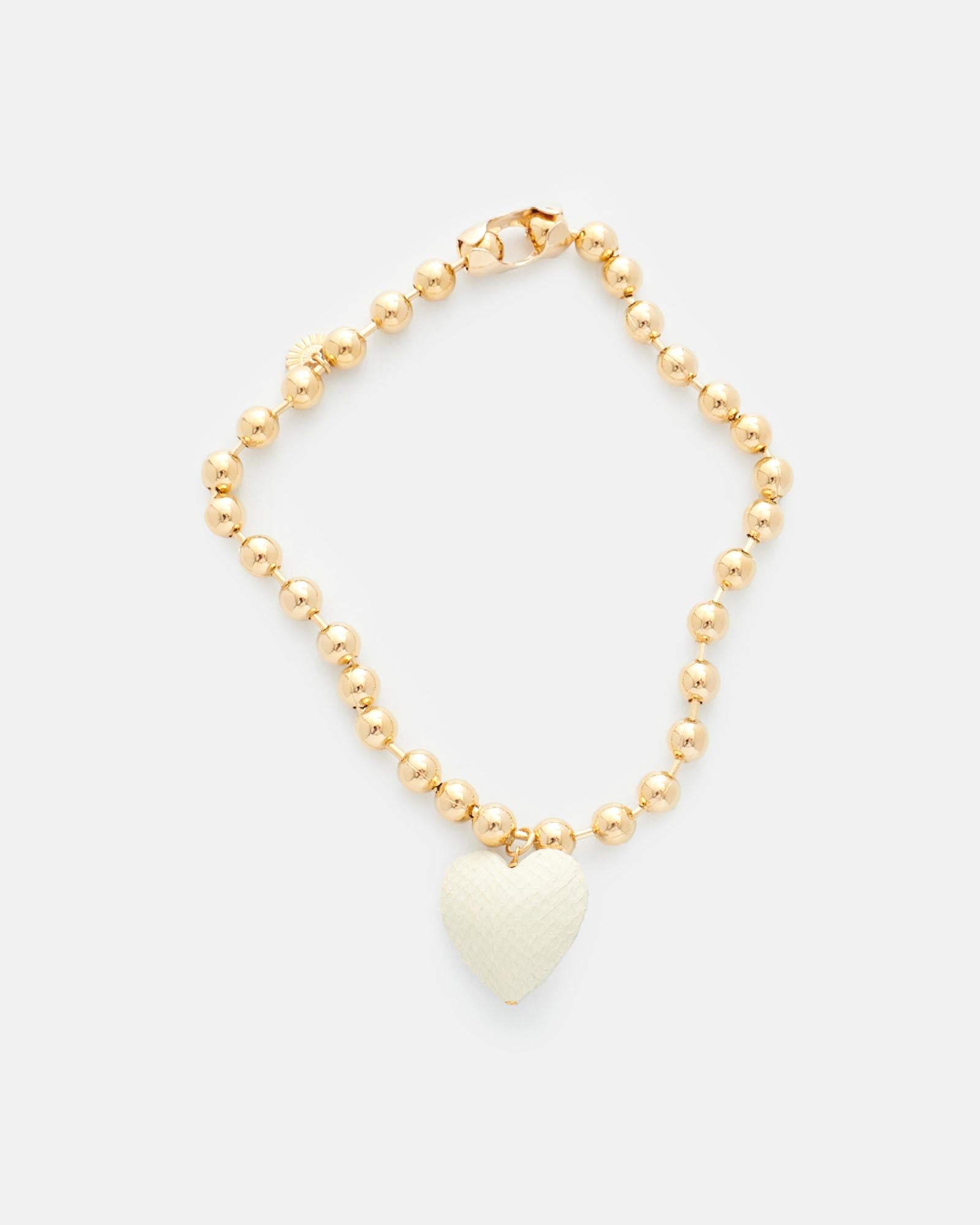 COLLAR COR SNAKE. WHITE