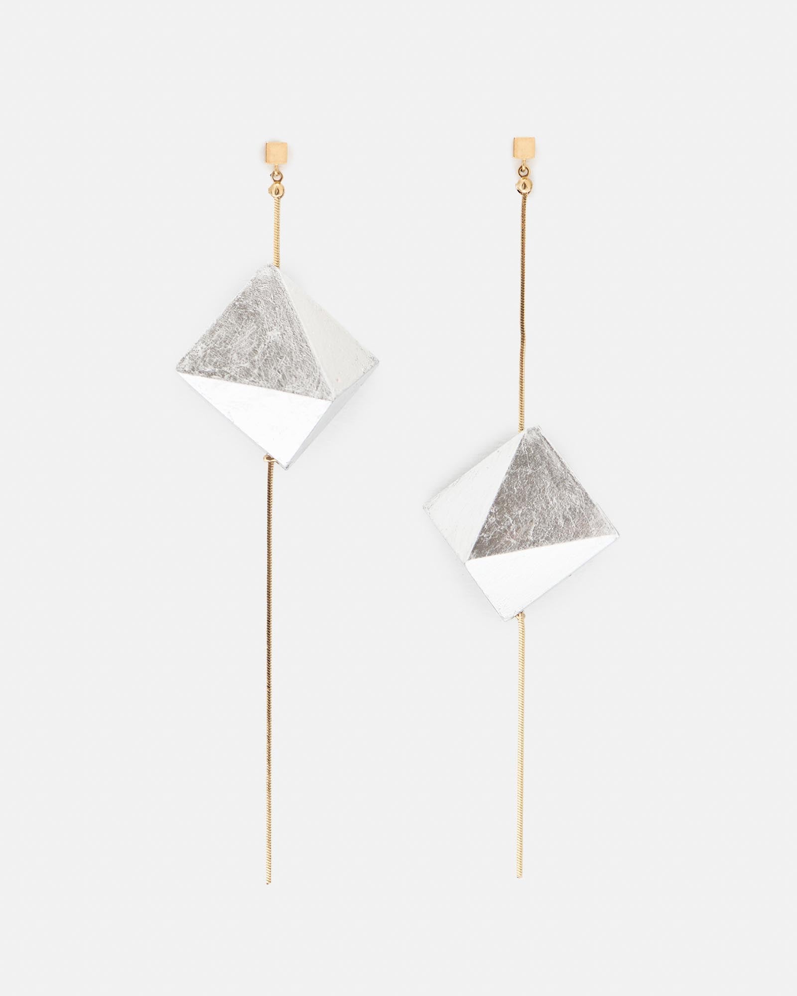 SOFIA SILVER EARRING. XL
