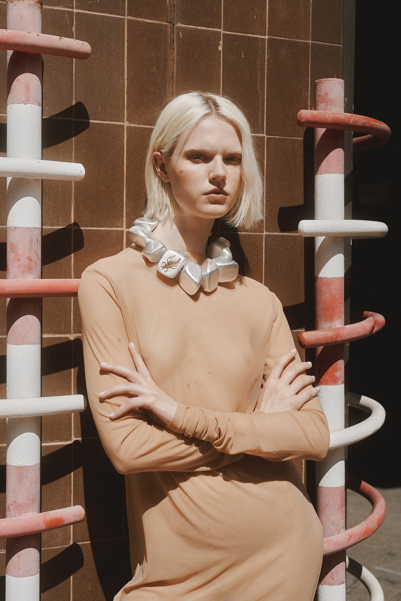 COLLAR PETRA. ROSE