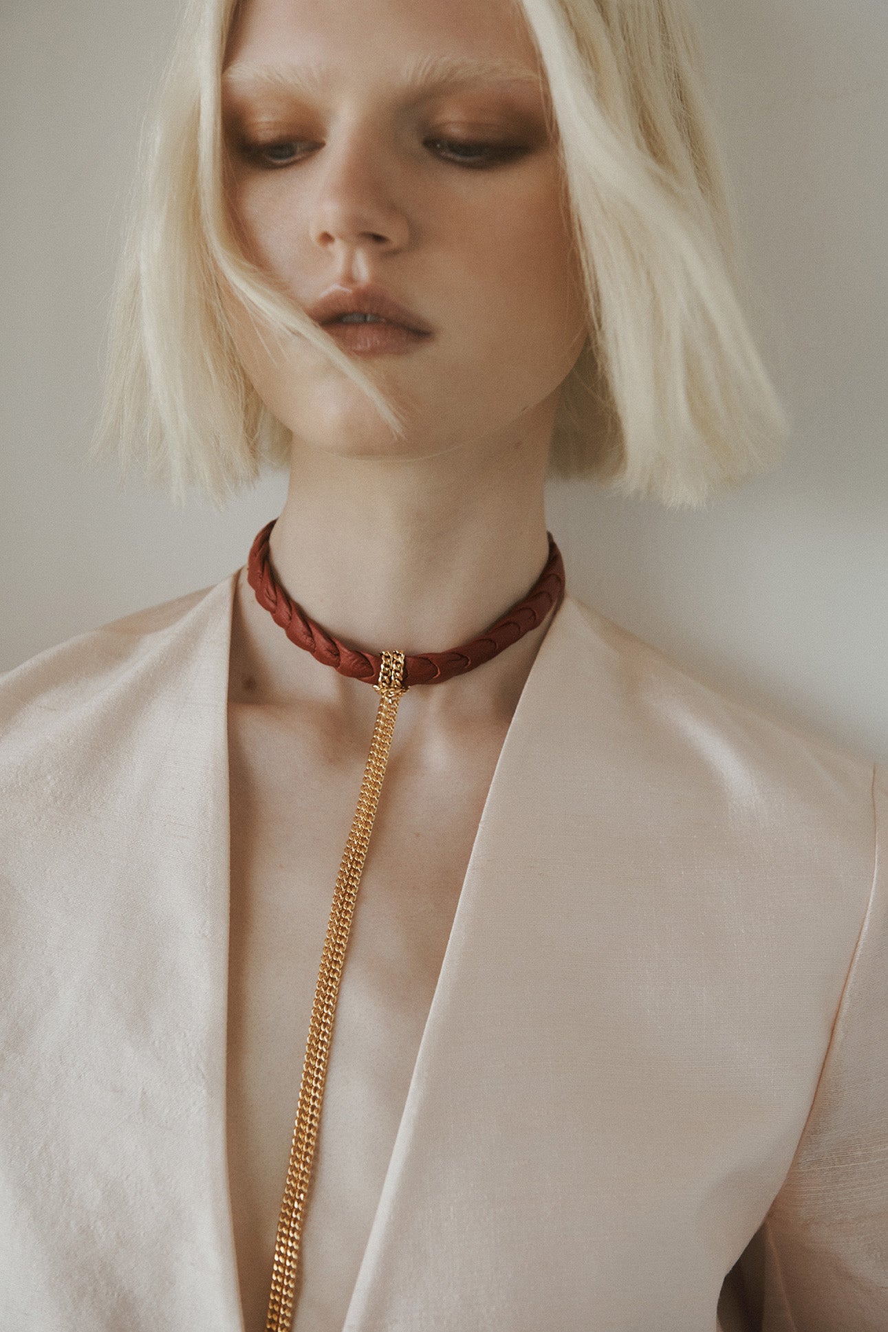 COLLAR TIE. RED