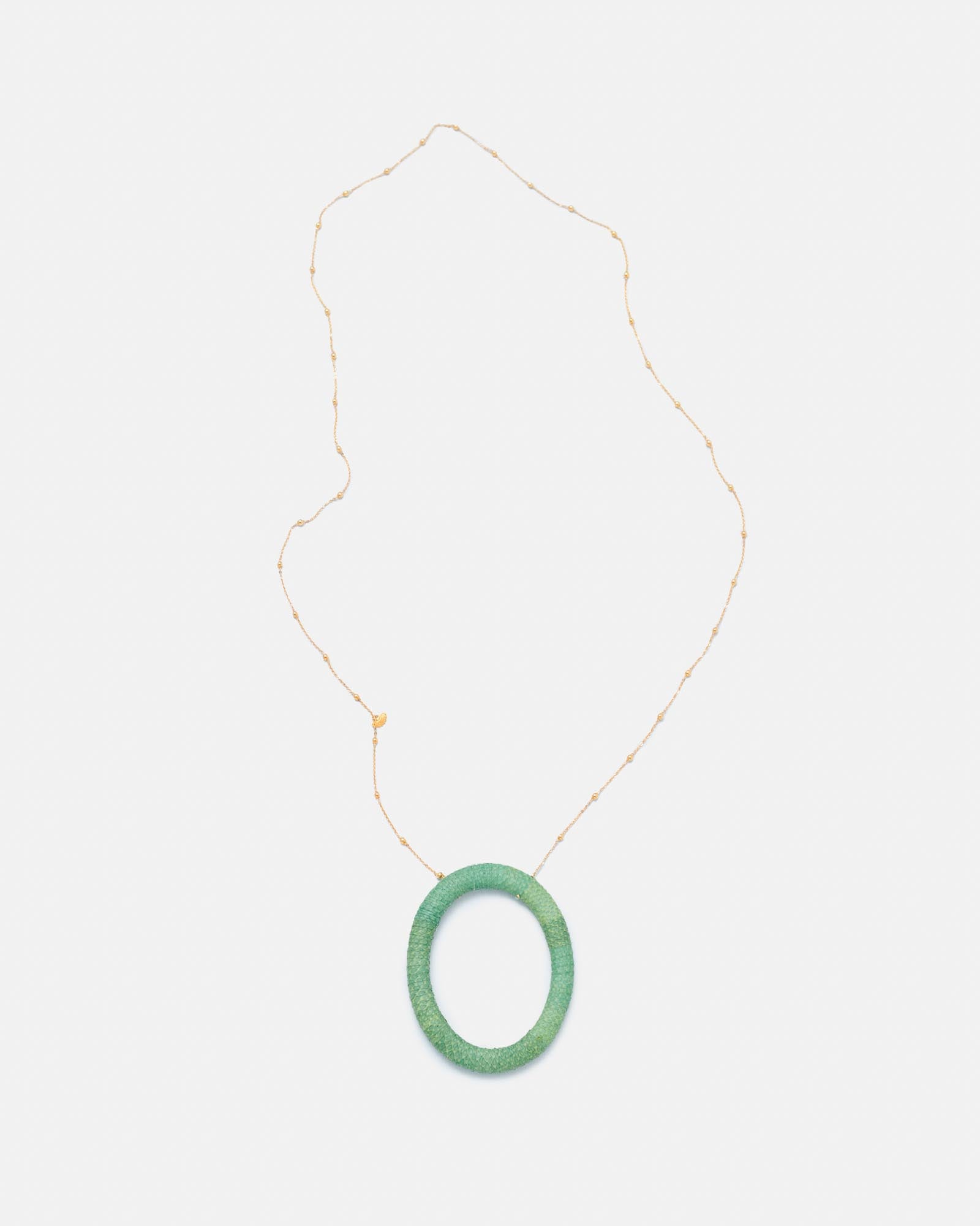 COLLAR SIENA PEAS. GREEN