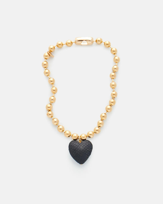 COLLAR COR SNAKE. BLACK