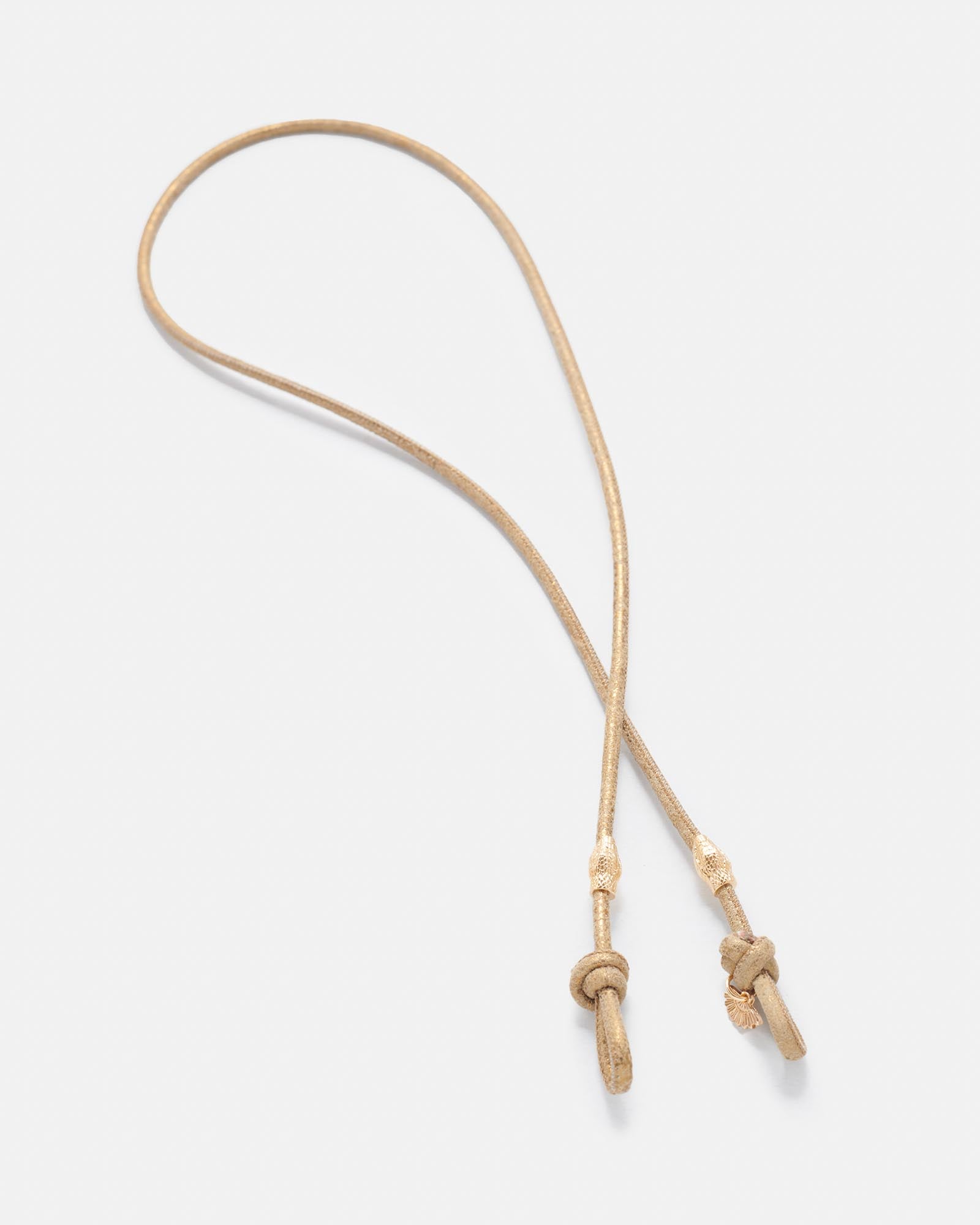 CORDÓN GAFAS SNAKE. ANTIQUE GOLD