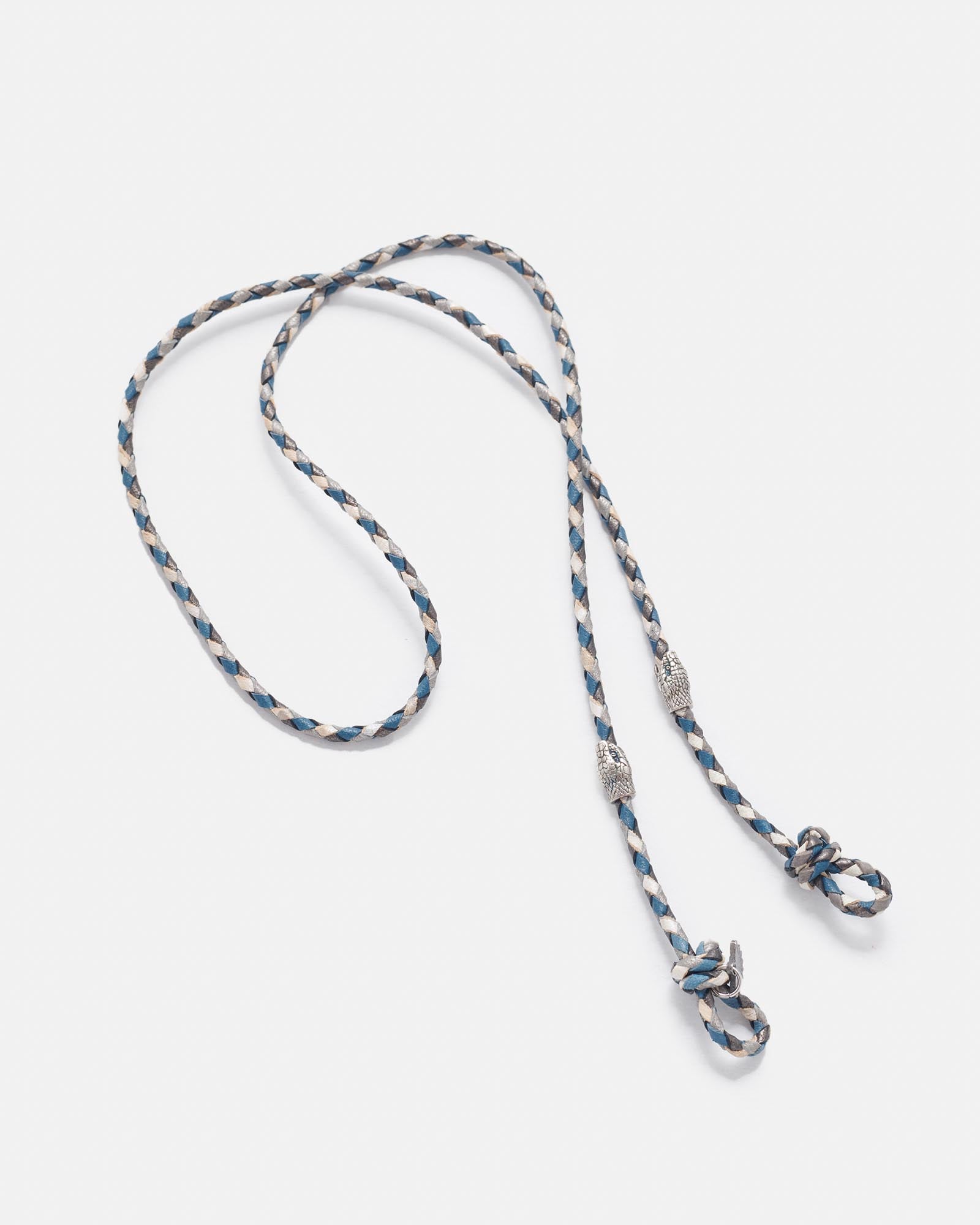 CORDÓN GAFAS SNAKE. SILVER