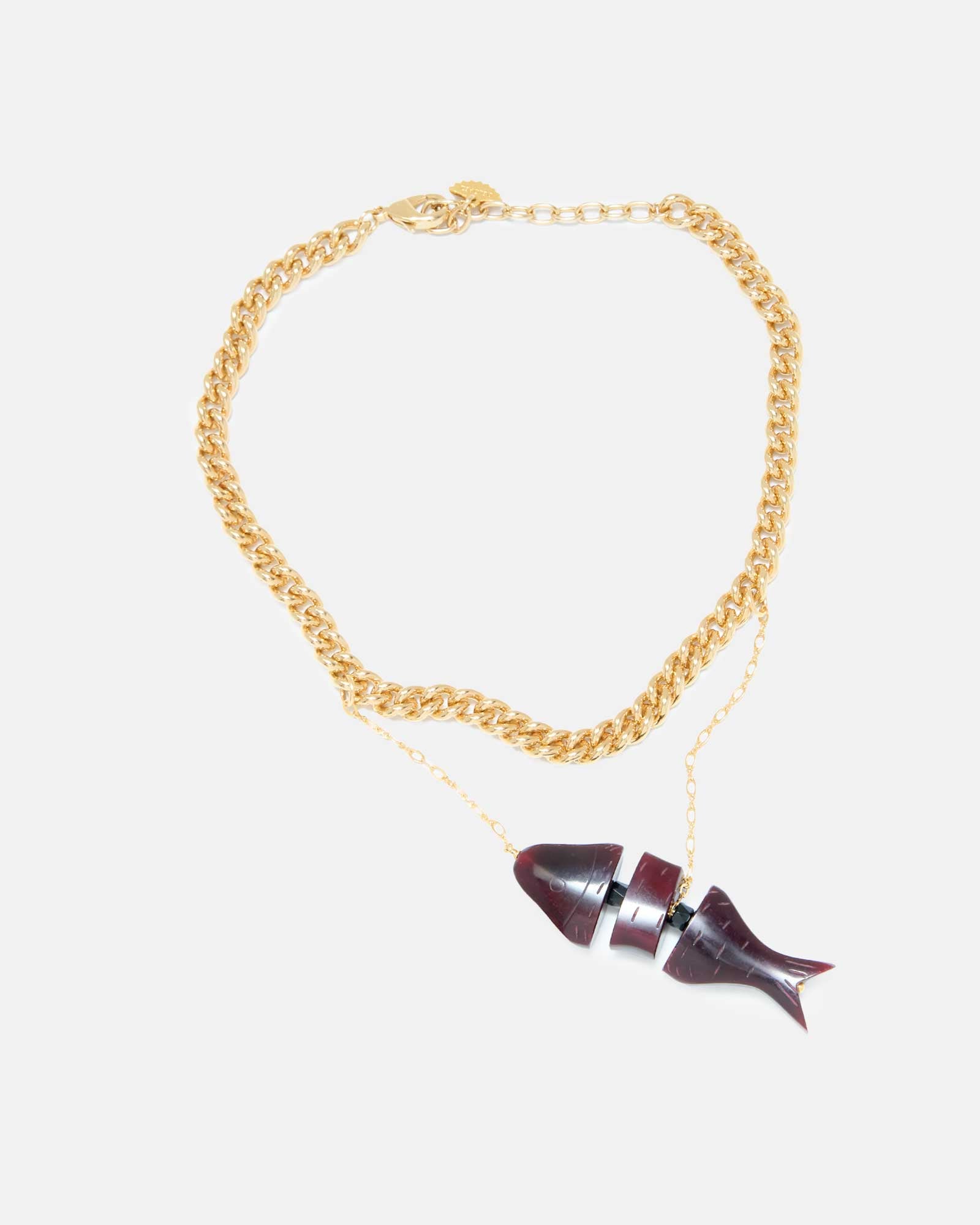COLLAR PEZ BURGUNDY