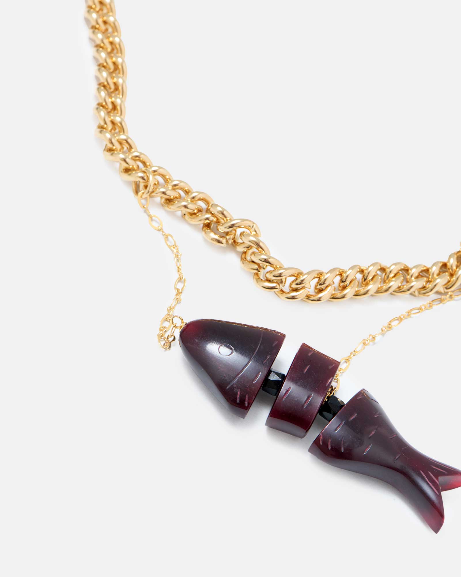 COLLAR PEZ BURGUNDY