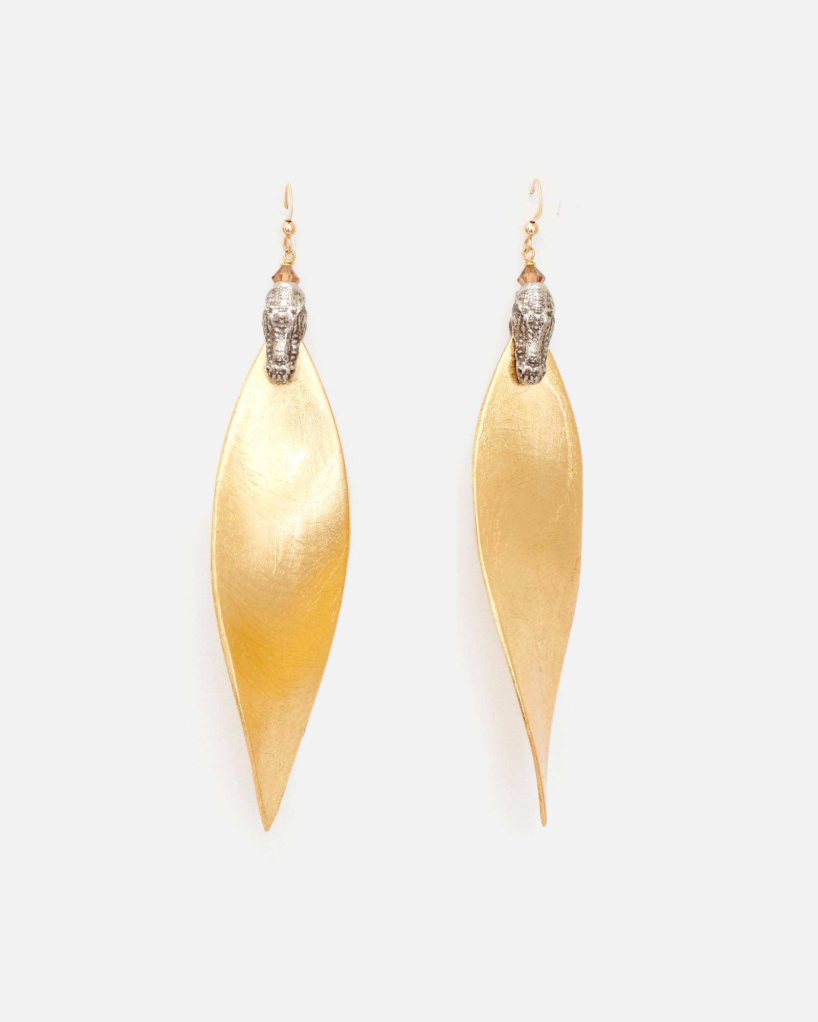 PENDIENTES FLORENCIA XL METALLIC. GOLD