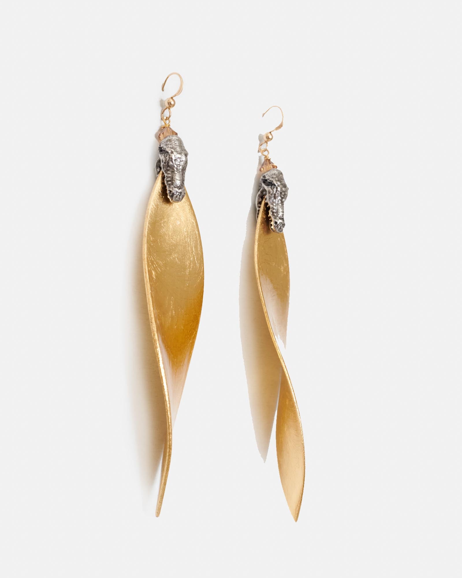 PENDIENTES FLORENCIA XL METALLIC. GOLD