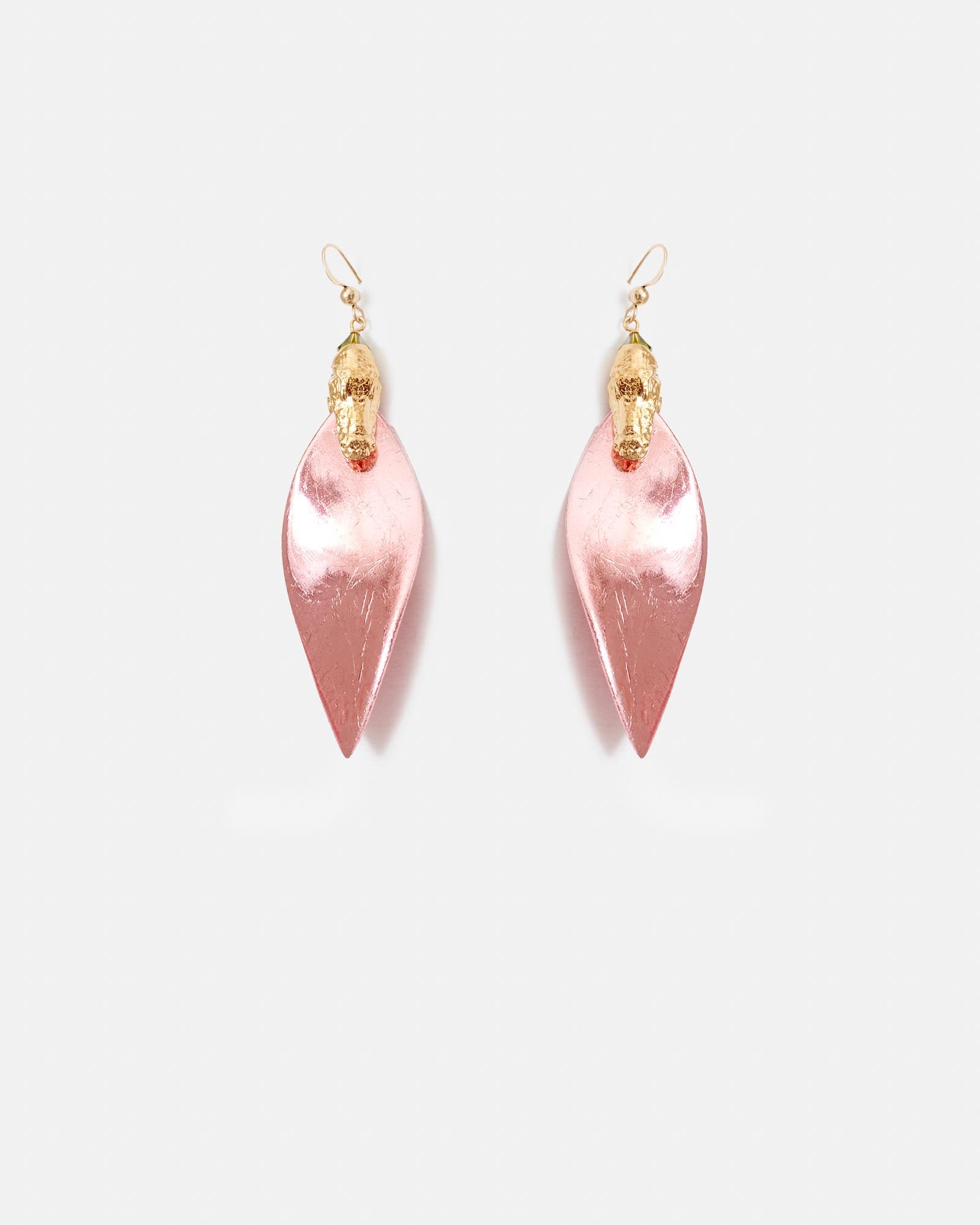 PENDIENTES FLORENCIA METALLIC. ROSE