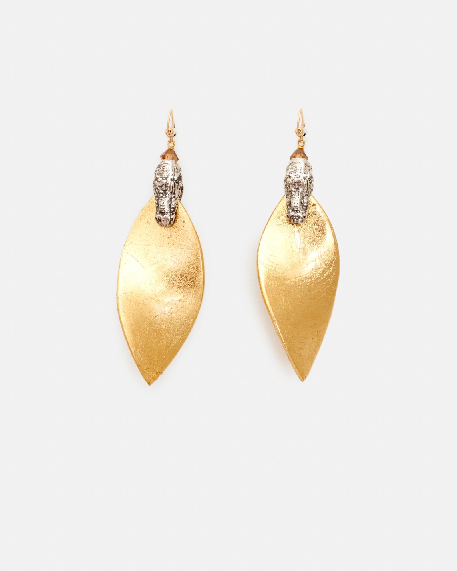 PENDIENTES FLORENCIA METALLIC. GOLD