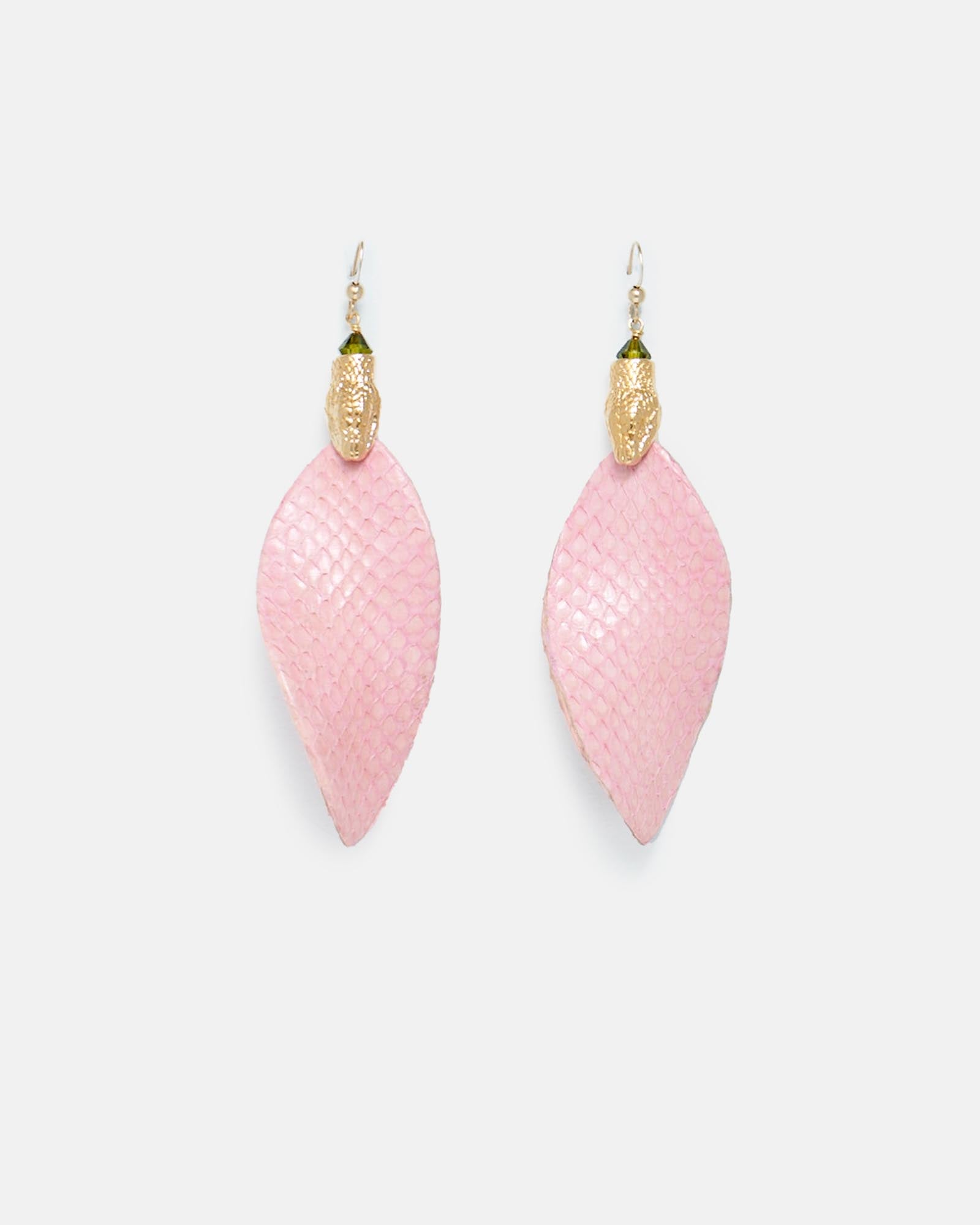 PENDIENTES FLORENCIA SNAKE. PINK